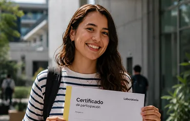 Certificado de participación del programa Activa tu carrera